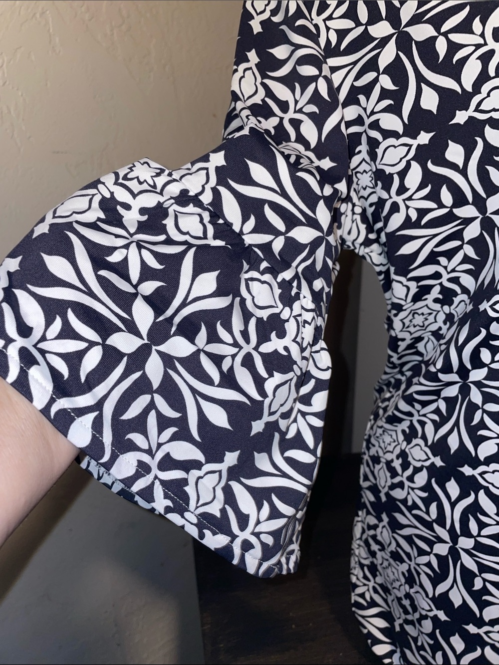 Banana Boat Black & White Floral-Print Midi Dress XXl - Picture 4 of 14